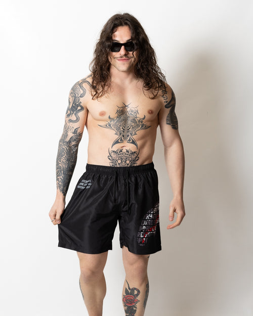 Boxer mare Sprayground con stampa monogram uomo