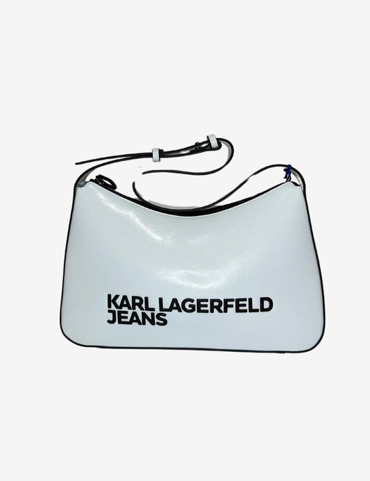 Borsa Karl Lagerfeld Jeans a spalla con logo donna