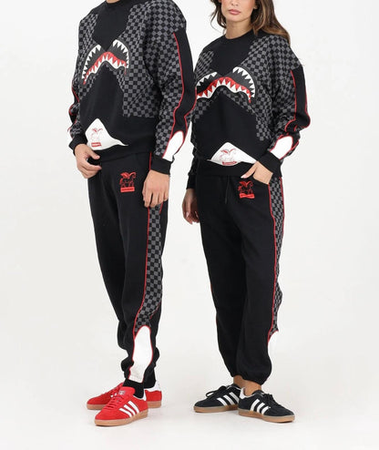 Pantalone Sprayground in felpa "Triple Decker Heir" uomo