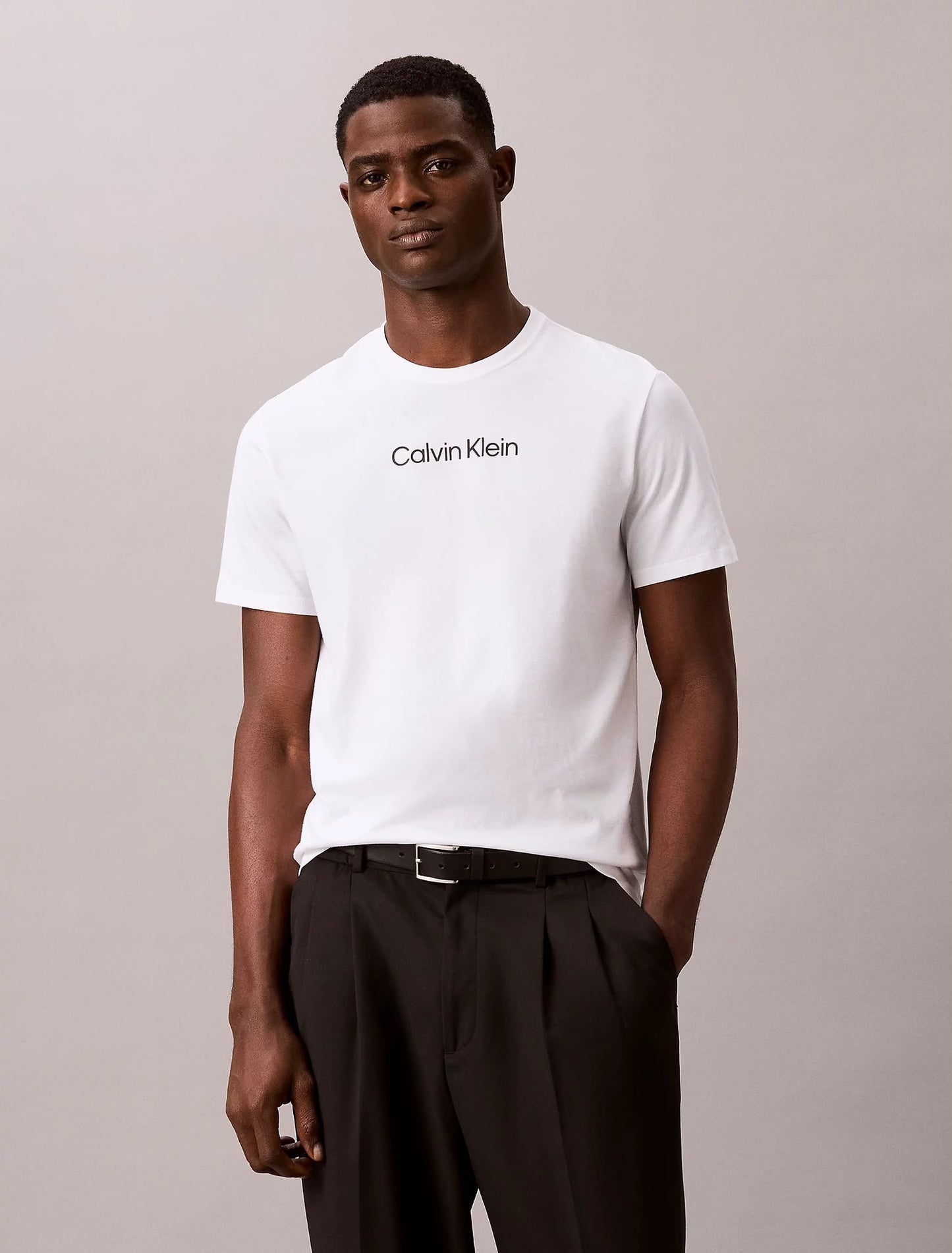 T-Shirt Calvin Klein standard logo uomo
