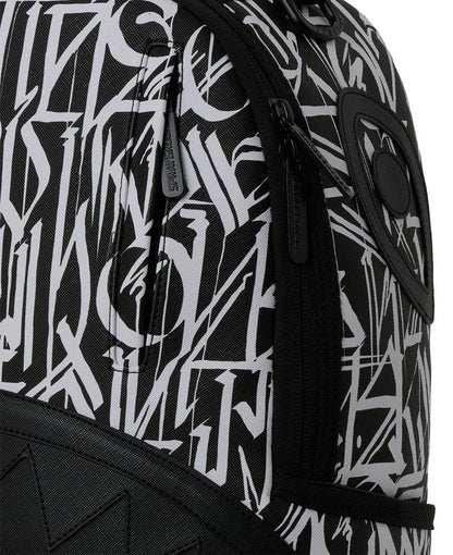Zaino Sprayground nero WYNWOOD WALLS DEFER BACKPACK