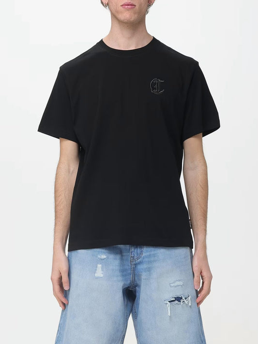 T-Shirt Just Cavalli girocollo con logo "JC " ricamato  uomo
