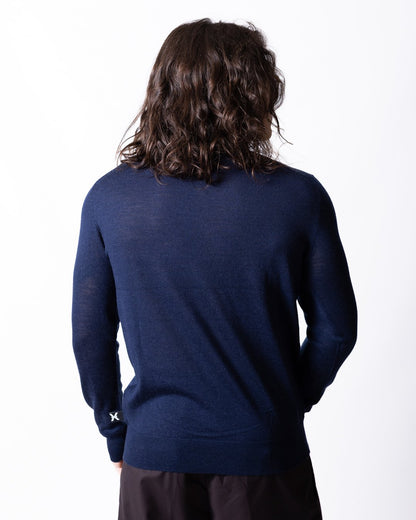 Maglia Richmond X in lana merino con collo alto