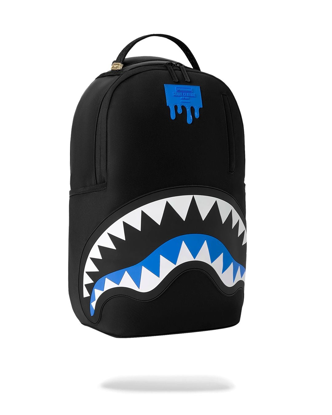 Zaino Sprayground nero SHARK CENTRAL LIGHT BLUE BACKPACK