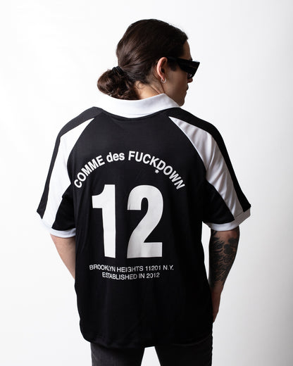 T-Shirt Comme des Fuckdown in poliestere con stampe uomo