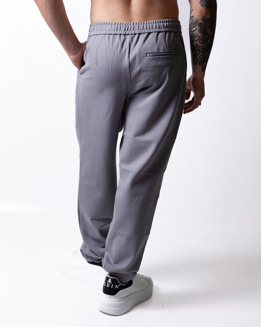 Pantalone Calvin Klein tapered plissettato uomo