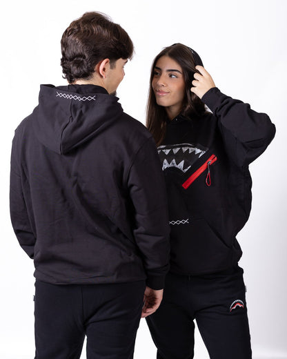 Felpa Sprayground con cappuccio, logo e dettagli ricamati