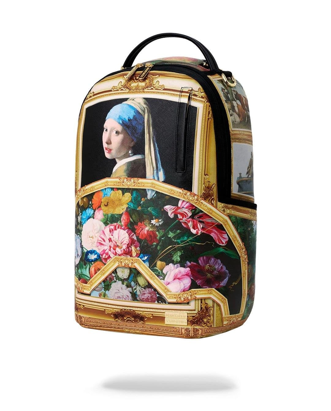 Zaino Sprayground nero MAURITSHUIS MUSEUM BACKPACK
