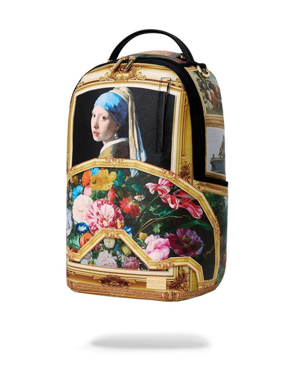 Zaino Sprayground nero MAURITSHUIS MUSEUM BACKPACK