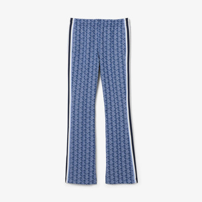 Pantalone Lacoste logato allover donna