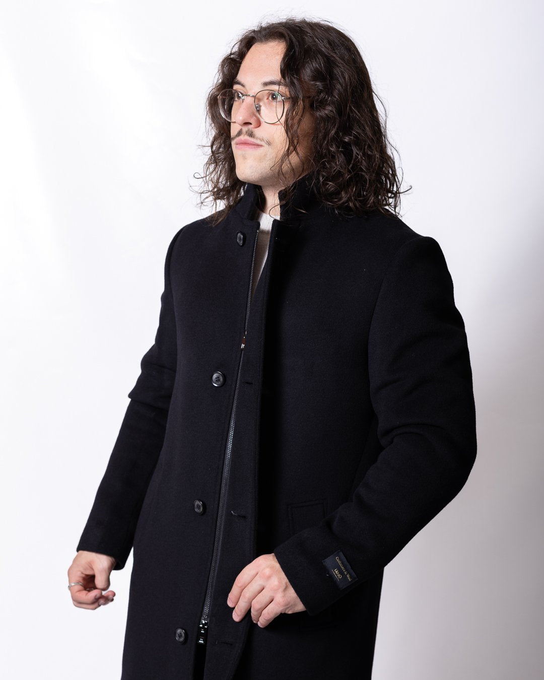 Cappotto Liu Jo lana e cashmere monopetto