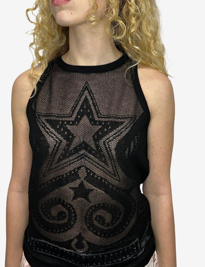 Top Twinset Actitude ricamato donna