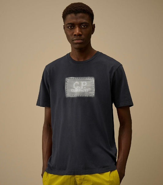 T-Shirt C.P. Company con stampa patch uomo