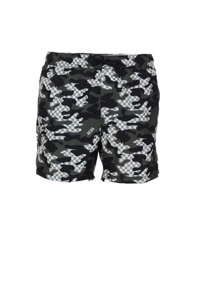 Boxer mare GCDS "Checked Camo" uomo