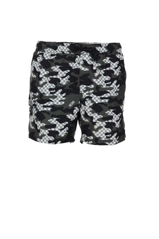 Boxer mare GCDS "Checked Camo" uomo