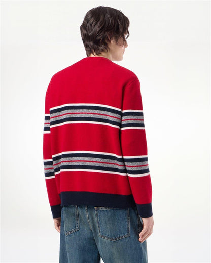 Maglia Iceberg in lana con logo e ricami