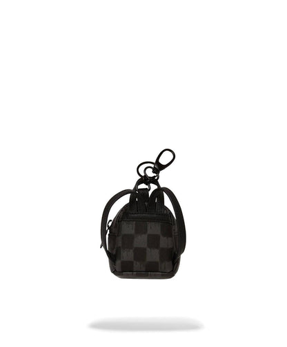 Portachiavi Sprayground nero Dripping sharks in paris backpack keychain