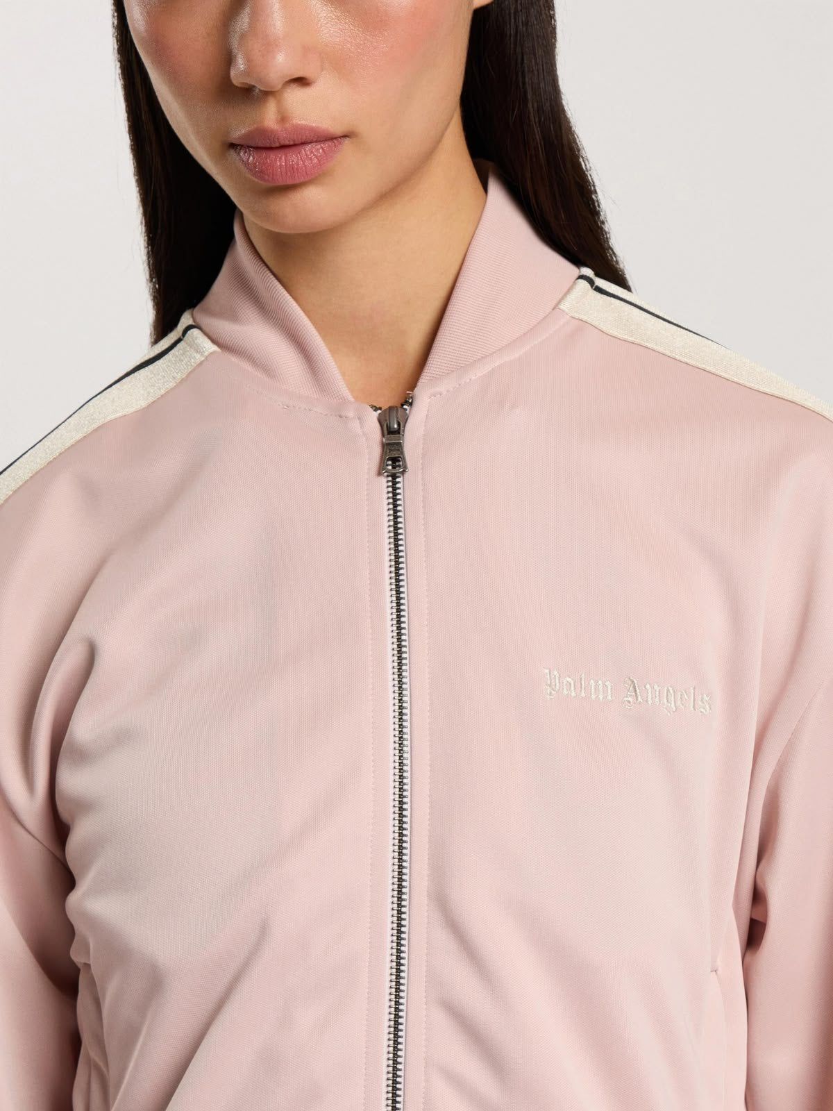 Felpa Palm Angels logo ricamato 