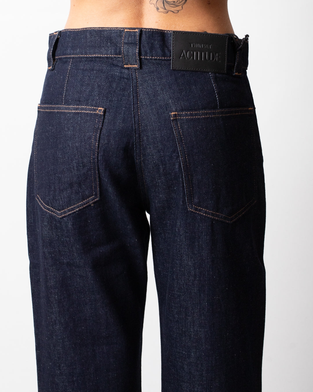 Jeans Twinset Actitude a palazzo donna