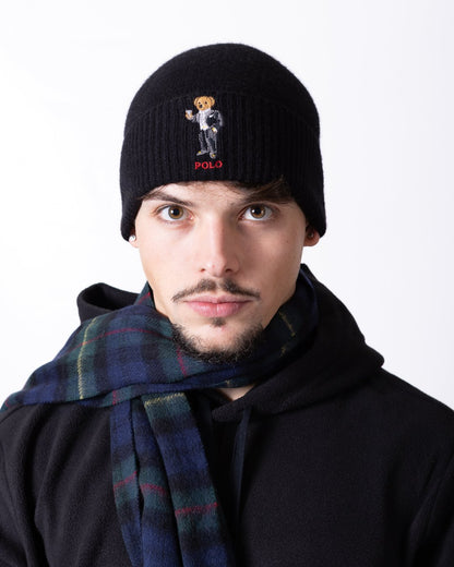 Cappello e sciarpa Polo Ralph Lauren con Polo Bear ricamato