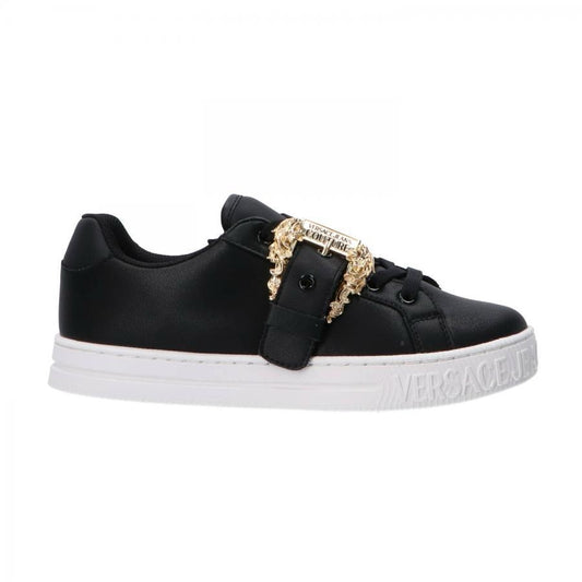 Sneakers Versace Jeans Couture in pelle con fibbia logata donna