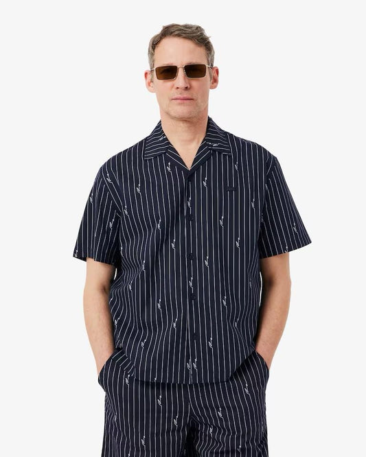Camicia Lacoste "Logo Stripe" uomo