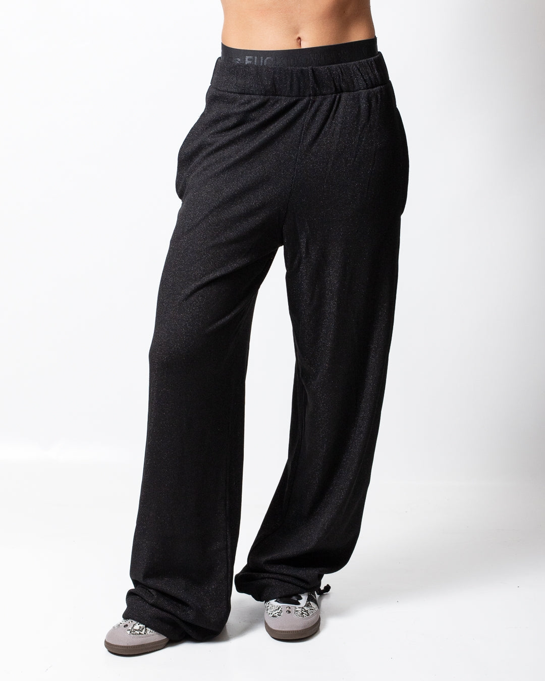 Pantalone Comme des Fuckdown con fascia logata donna