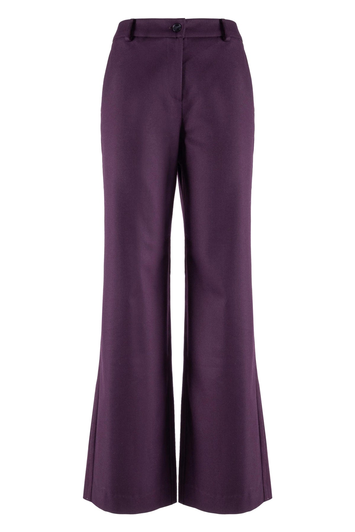Pantalone Nenette con inserti laterali gessati