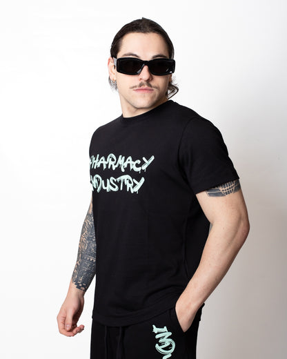 T-Shirt Pharmacy Industry con logo spray uomo