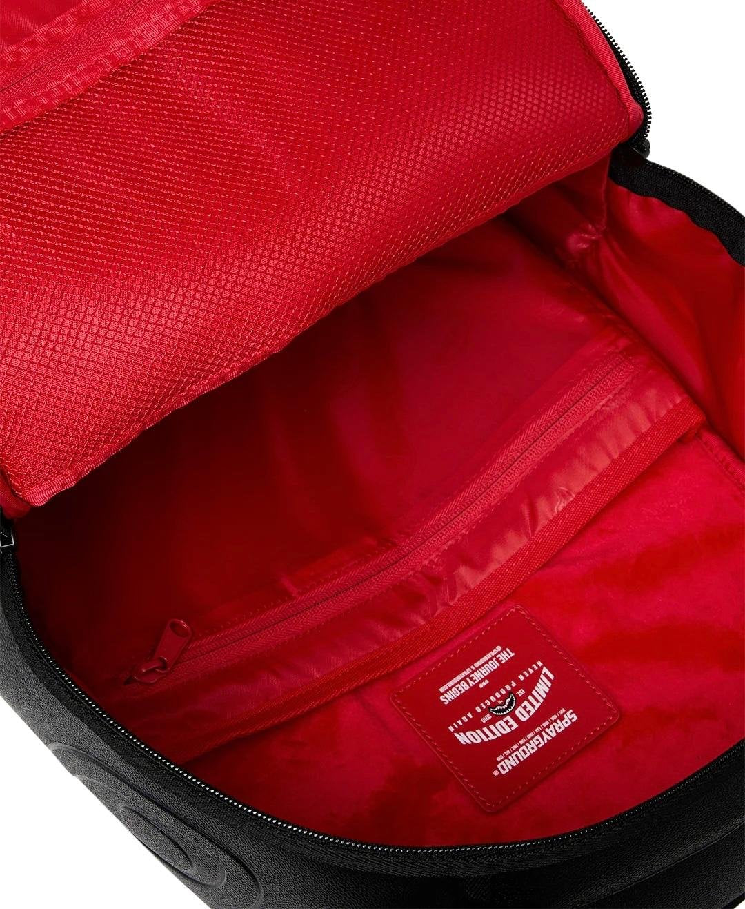 Zaino Sprayground nero REAL MONEY BACKPACK 