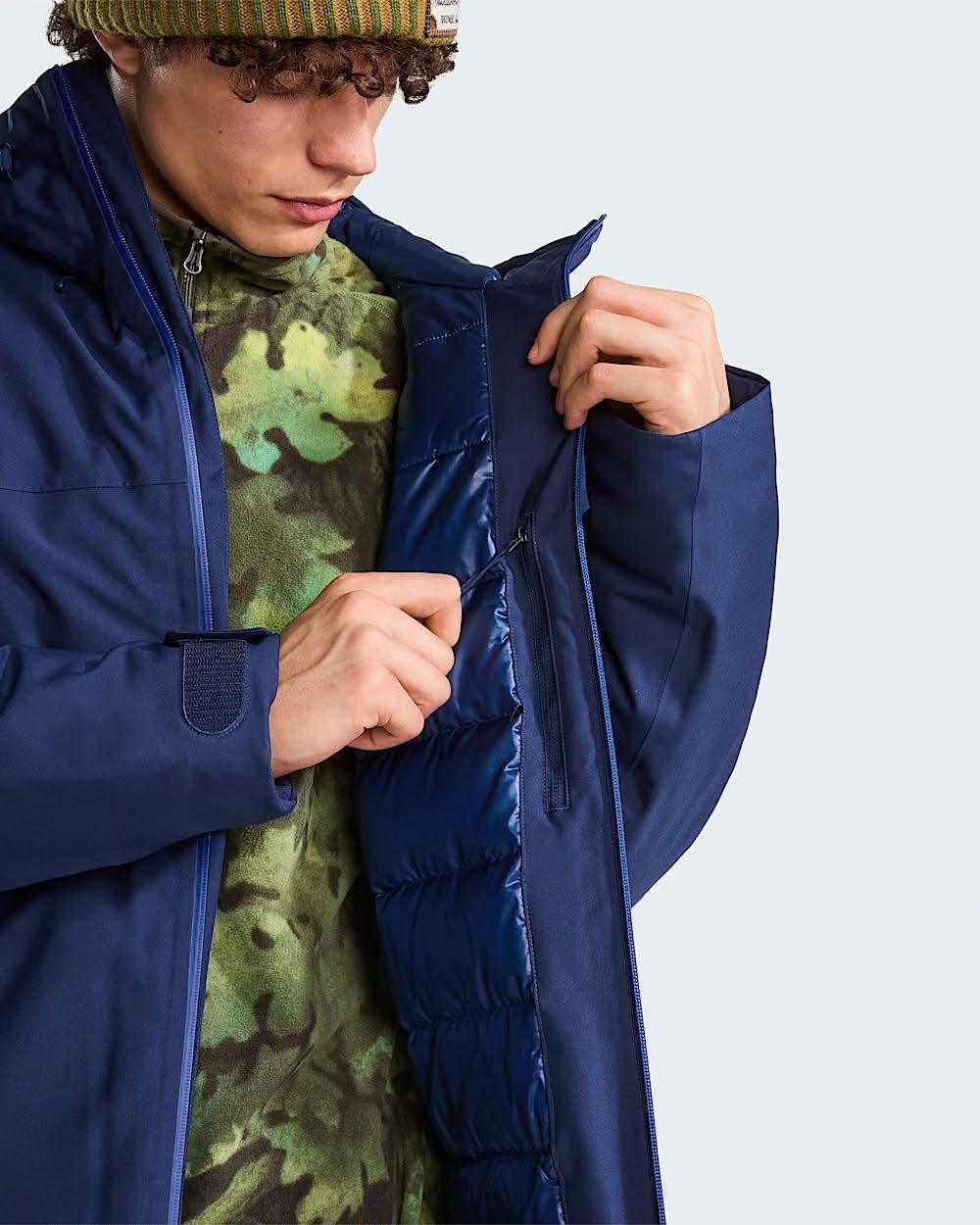 Giubbotto The North Face "Mountain Range" con cappuccio uomo