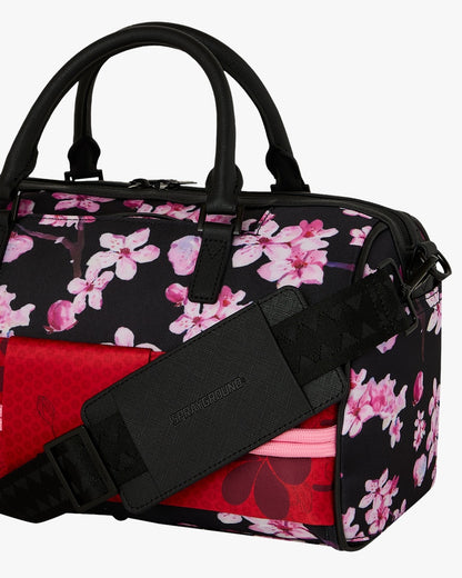 Borsa Sprayground nero SAKURA KIMONO MINI DUFFLE