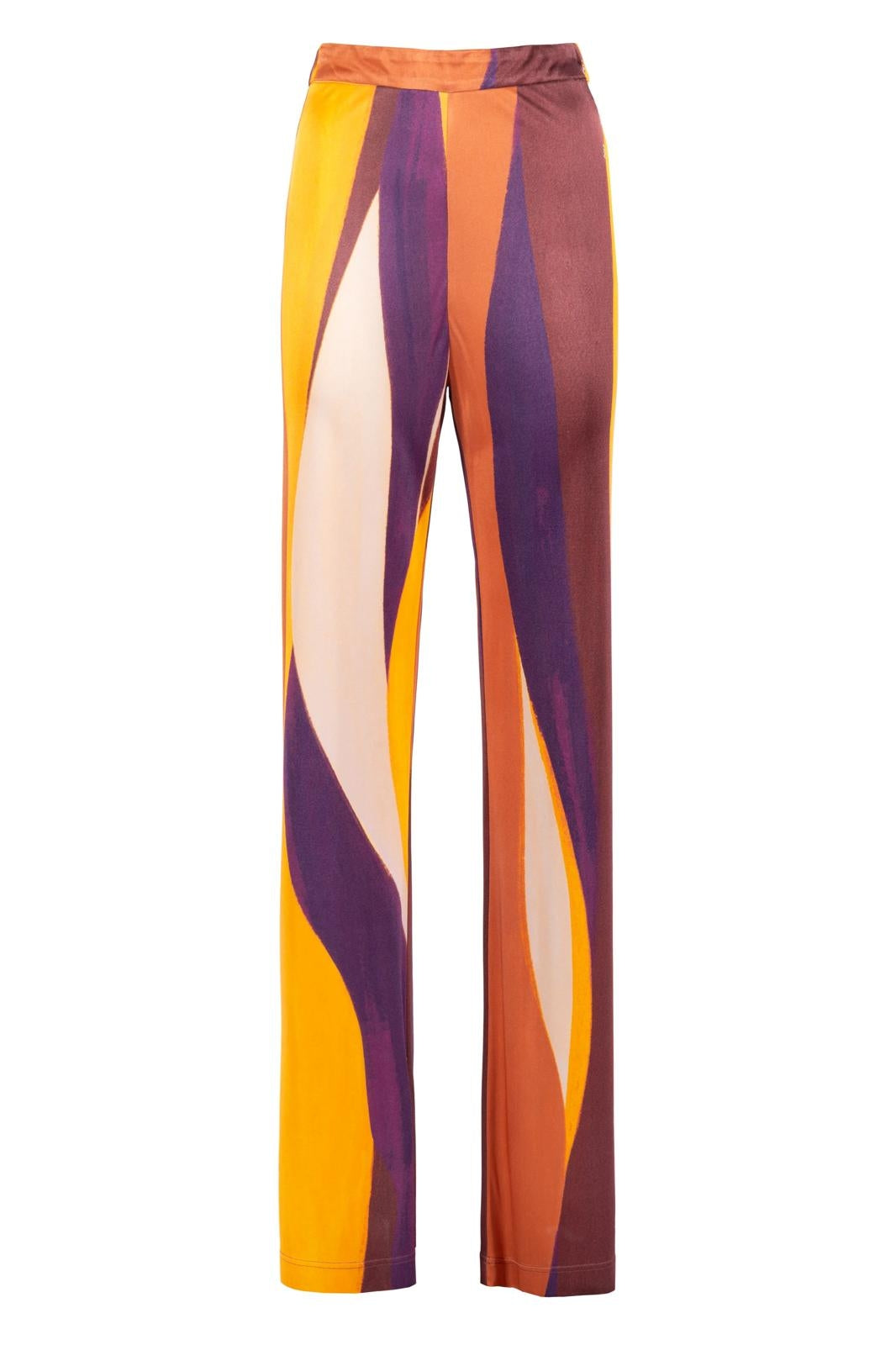 Pantalone Nenette straight in viscosa donna