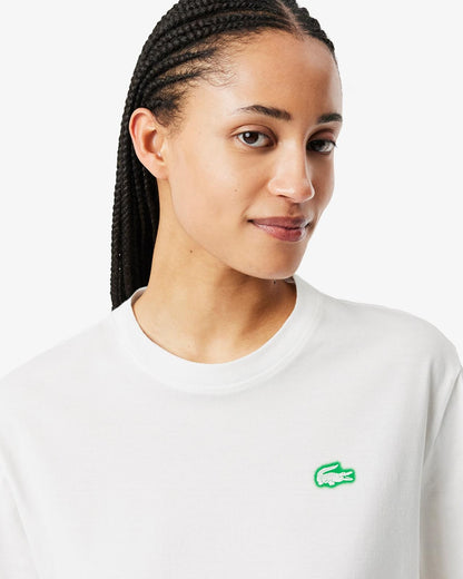 T-shirt Lacoste con logo stampato sul petto