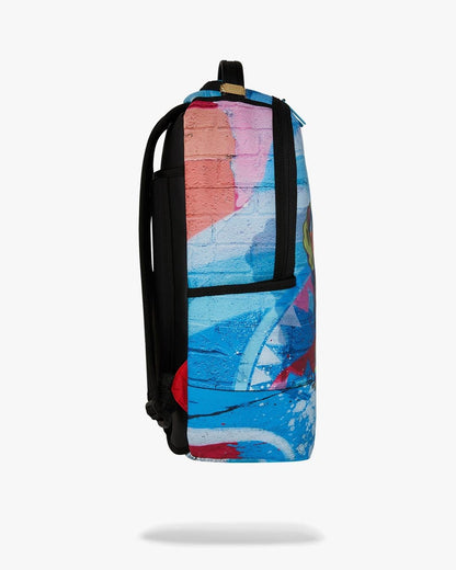 Zaino Sprayground celeste "PAINTED SPONGEBOB BACKPACK" dlxsv backpack