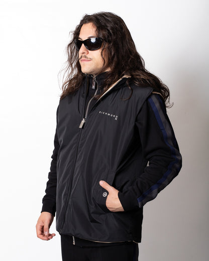 Gilet Richmond X reversibile in nylon uomo