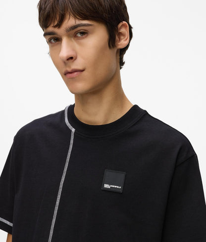 T-Shirt Karl Lagerfeld Jeans "Contrast" uomo