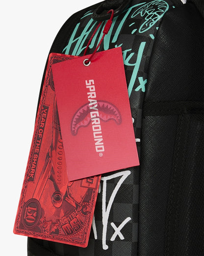 Zaino Sprayground nero SPRAY POETRY III DLXSV BACKPACK