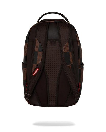 Zaino Sprayground marrone "Enlarged check paris backpack"