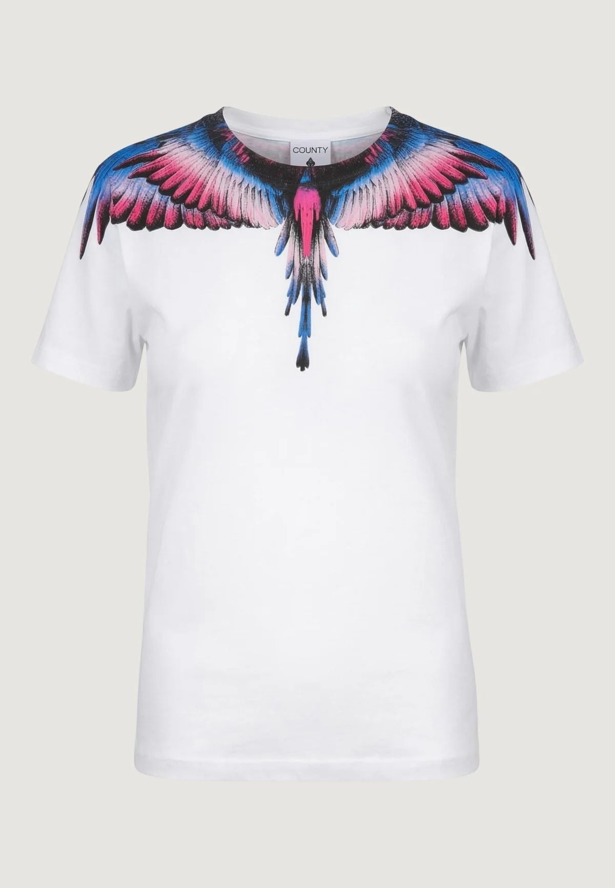 T-Shirt Marcelo Burlon "Icon Wings Multicolor" donna