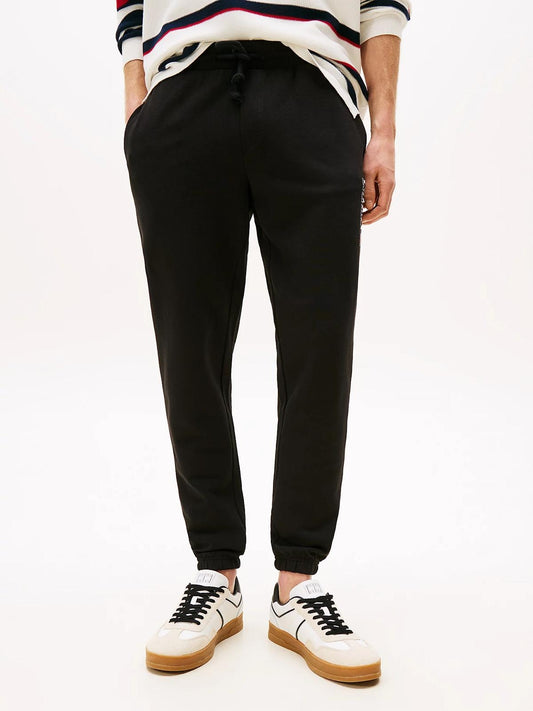 Pantalone Tommy Jeans in felpa con stampa logata uomo