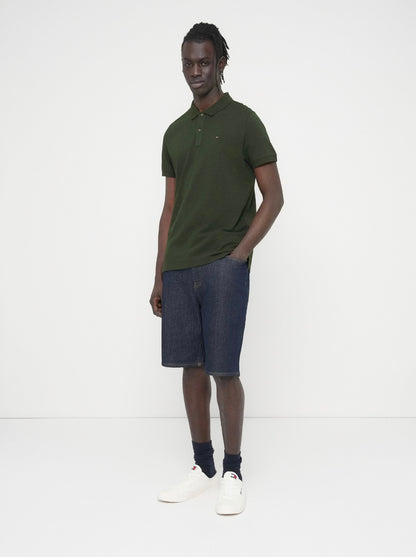 Polo Tommy Jeans slim in piquet uomo