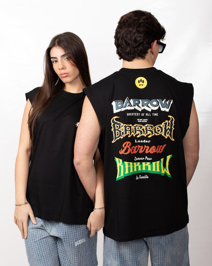T-Shirt Barrow con stampa rock