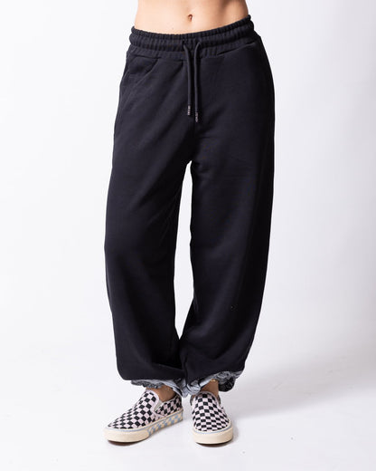 Pantalone County of Milan con grafica ali donna