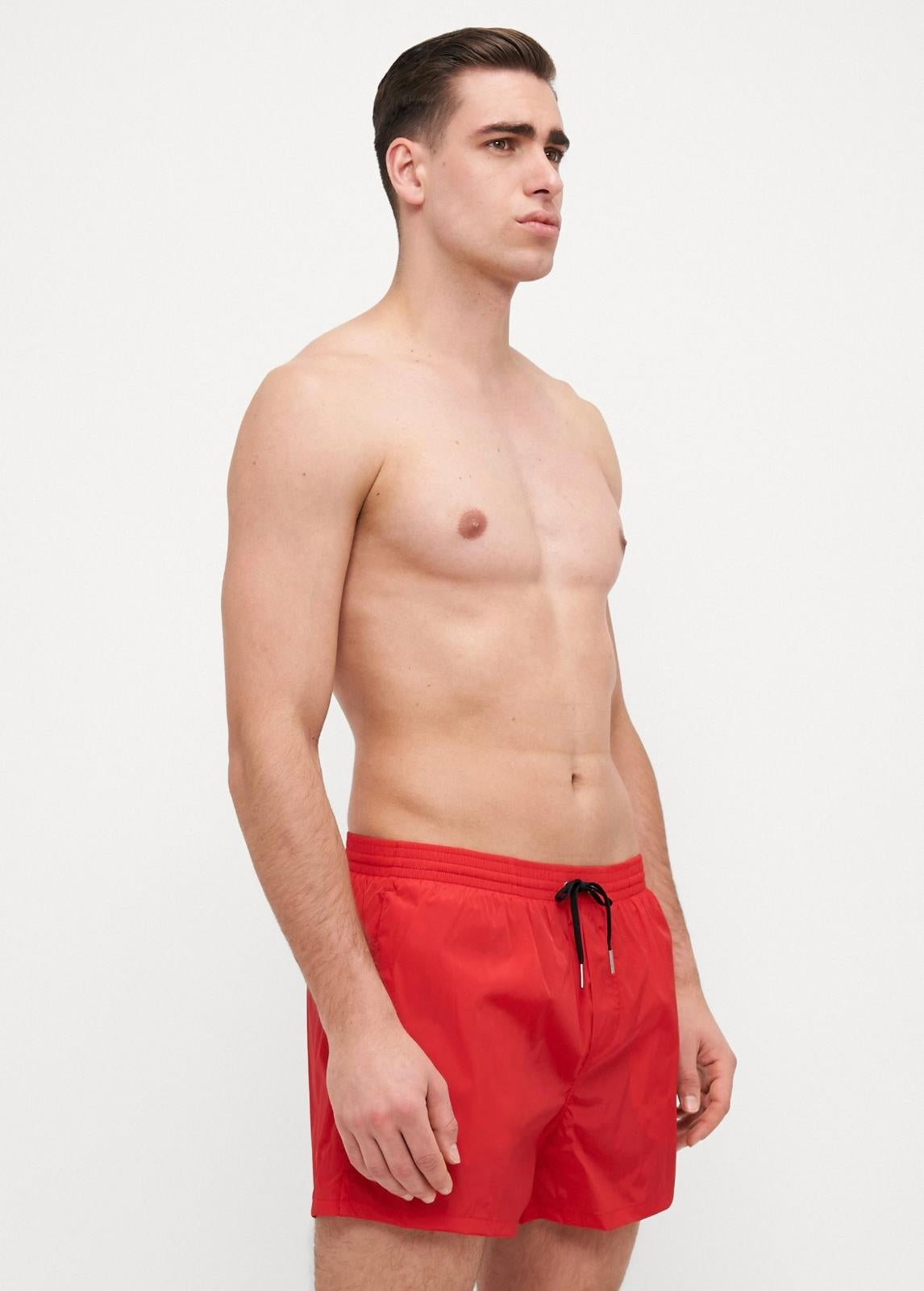 Boxer mare Dsquared2 con logo classic stampato uomo
