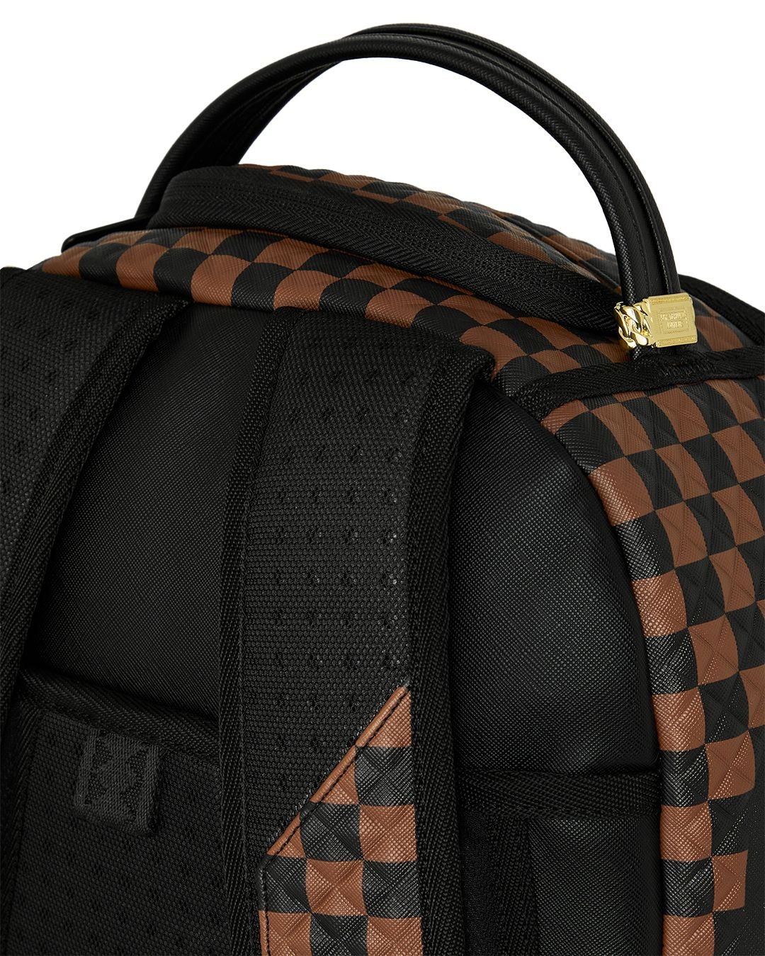 Zaino Sprayground marrone SHARKS IN PARIS PYRAMID BACKPACK 