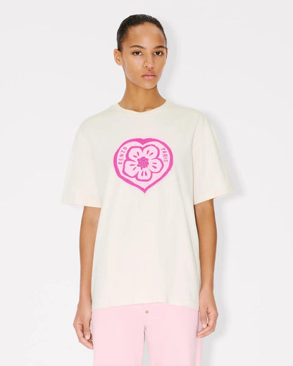 T-Shirt Kenzo "Boke Heart" loose fit donna