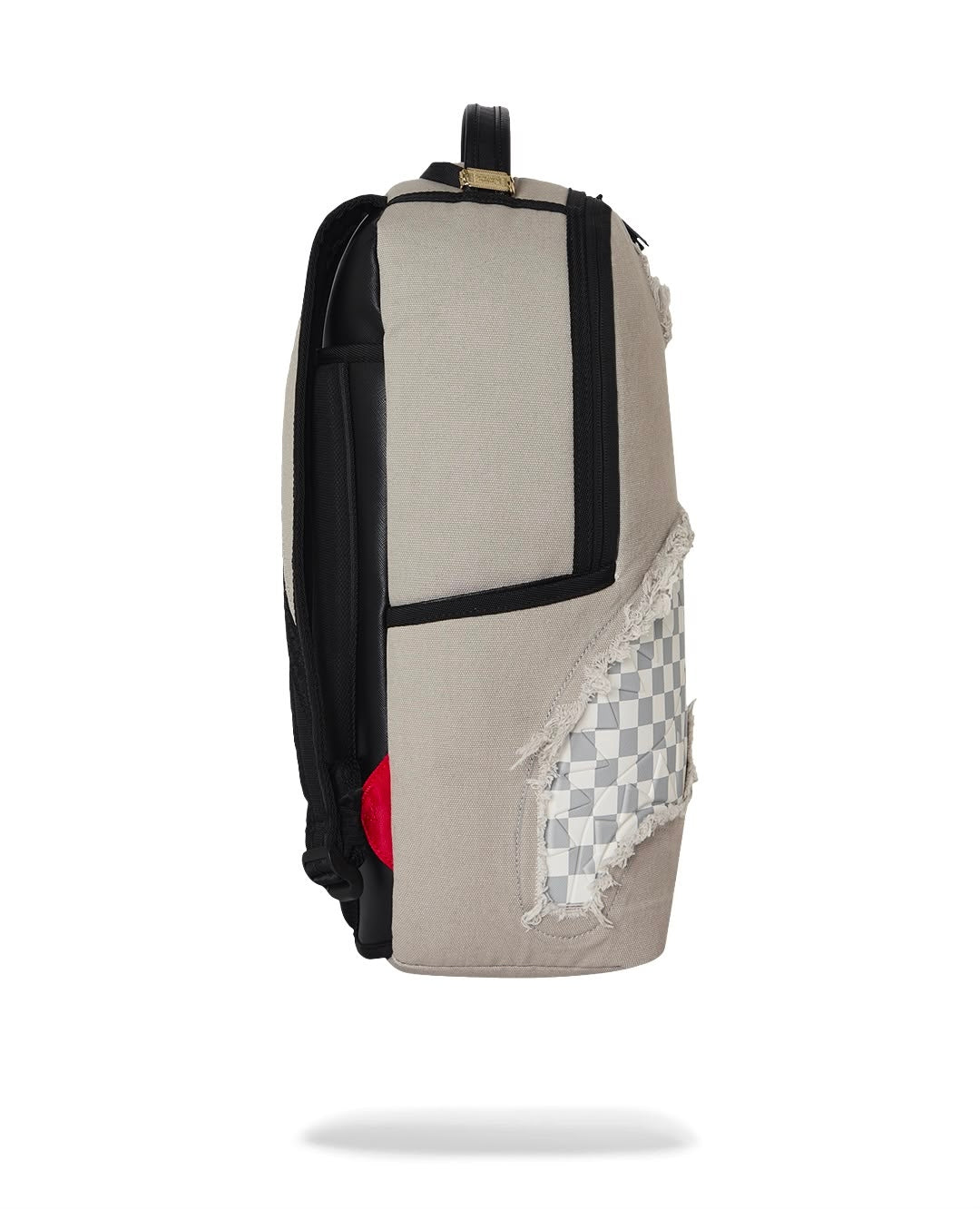 Zaino Sprayground bianco CREAM DENIM TEAR SHARK BACKPACK