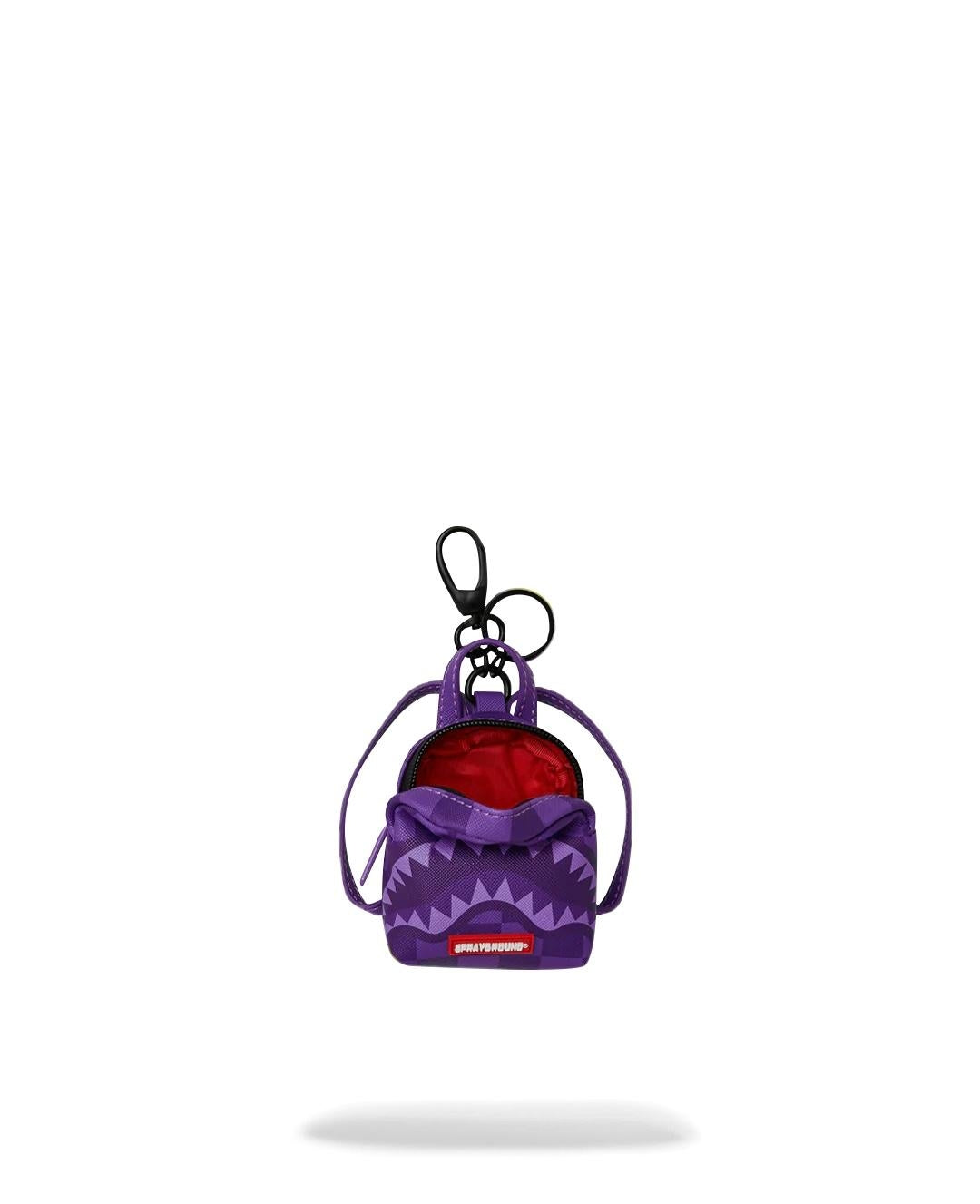 Portachiavi Sprayground viola Purple shark sharks in paris keychain