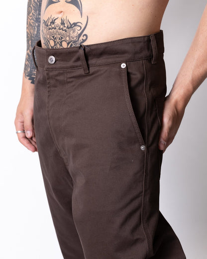 Pantalone Moschino loose con patch uomo